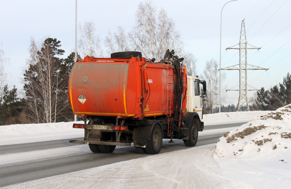 Красноярский край, № В 868 КК 124 — МАЗ-5337A2