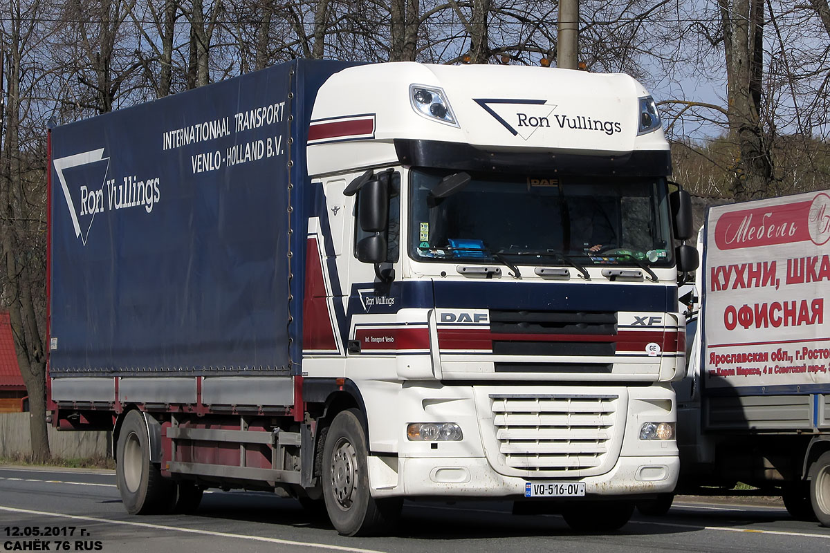 Грузия, № VQ-516-OV — DAF XF105 FA