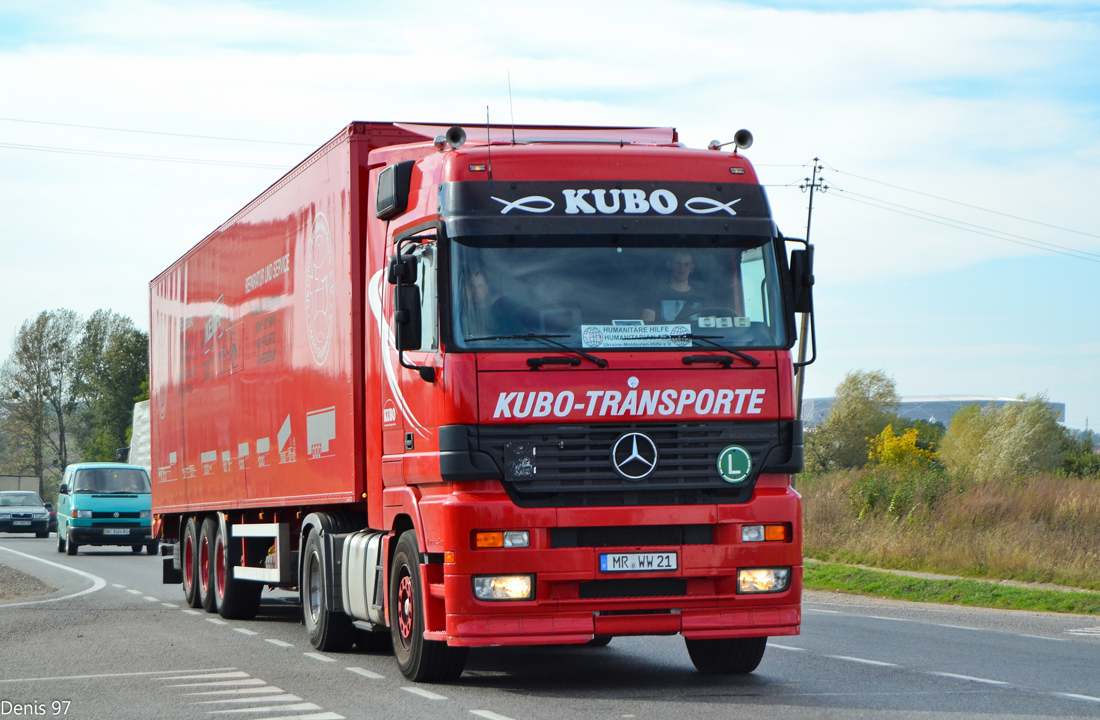 Германия, № MR-WW 21 — Mercedes-Benz Actros ('1997)