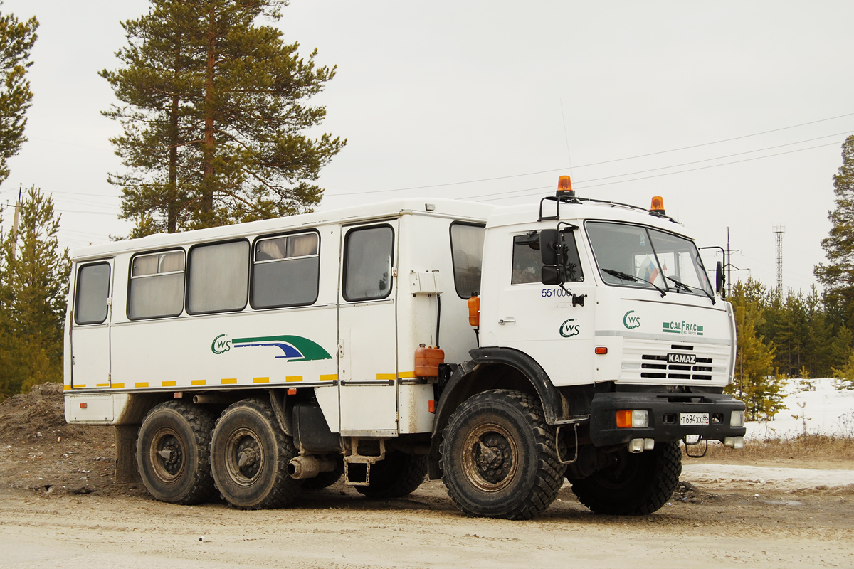 Ханты-Мансийский автоном.округ, № 551006 — КамАЗ-43114-15 [43114R]