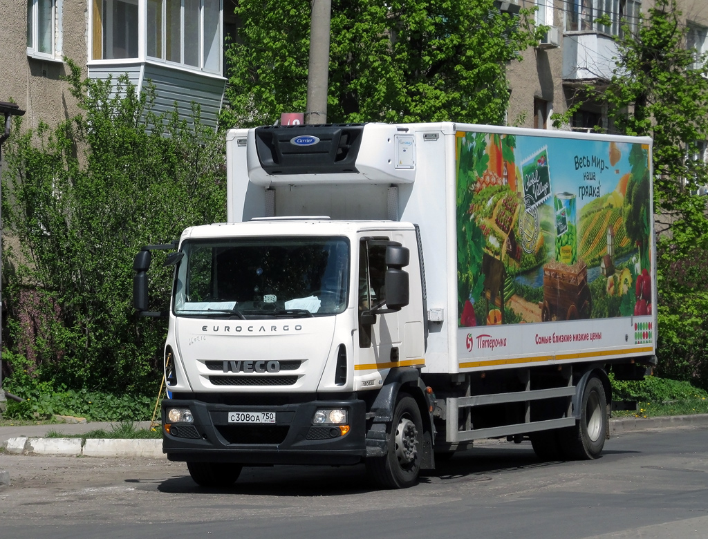 Москва, № С 308 ОА 750 — IVECO EuroCargo ('2008)