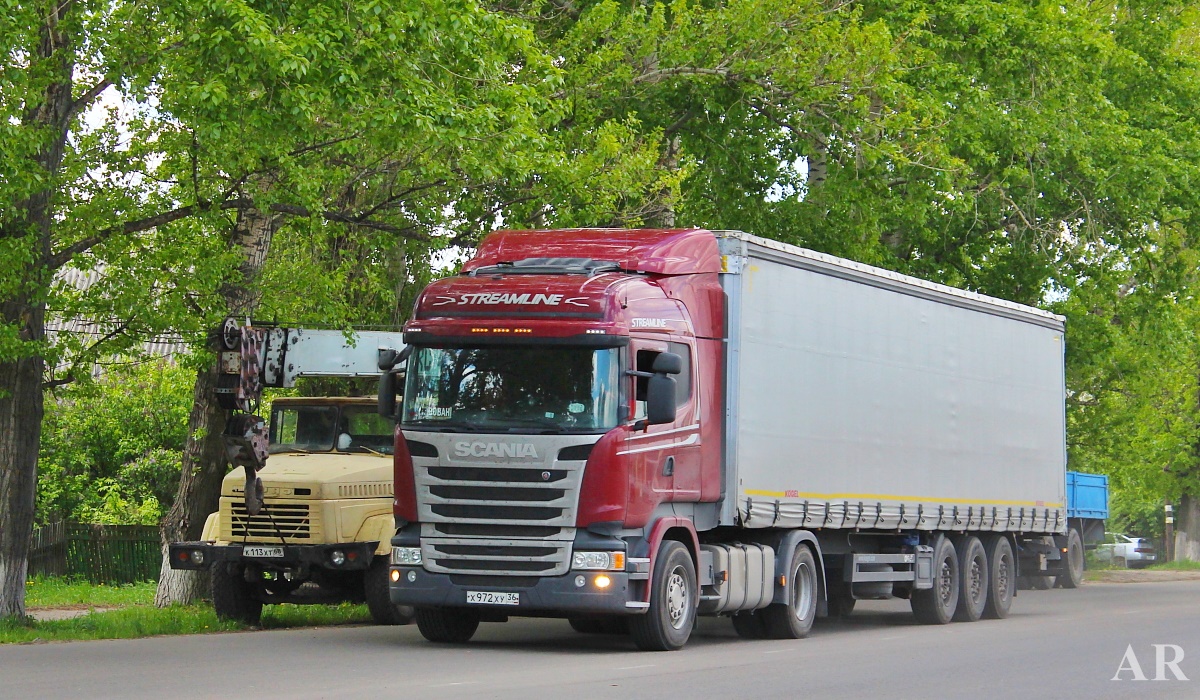 Воронежская область, № Х 972 ХУ 36 — Scania ('2013) R440