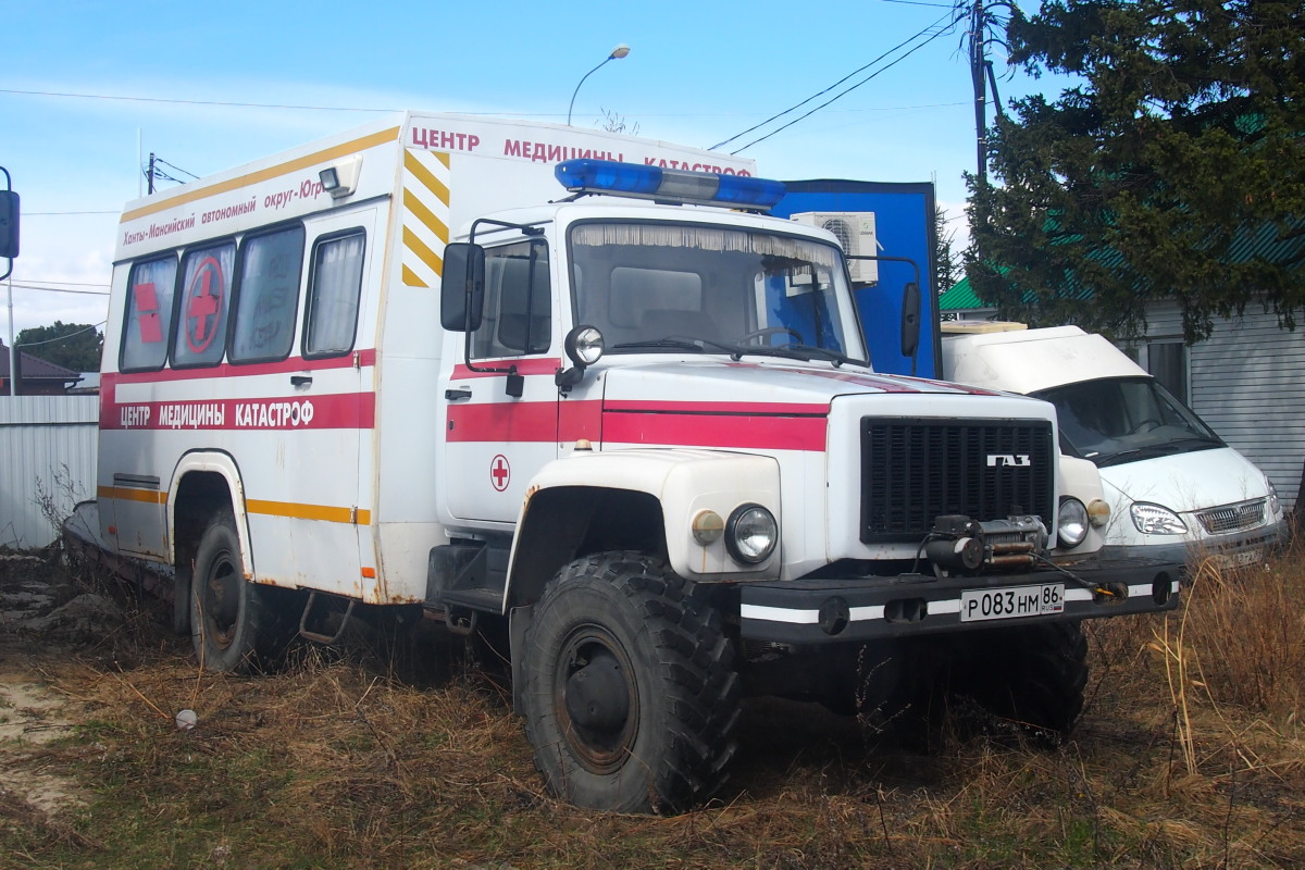 Ханты-Мансийский автоном.округ, № Р 083 НМ 86 — ГАЗ-3308 «Садко»