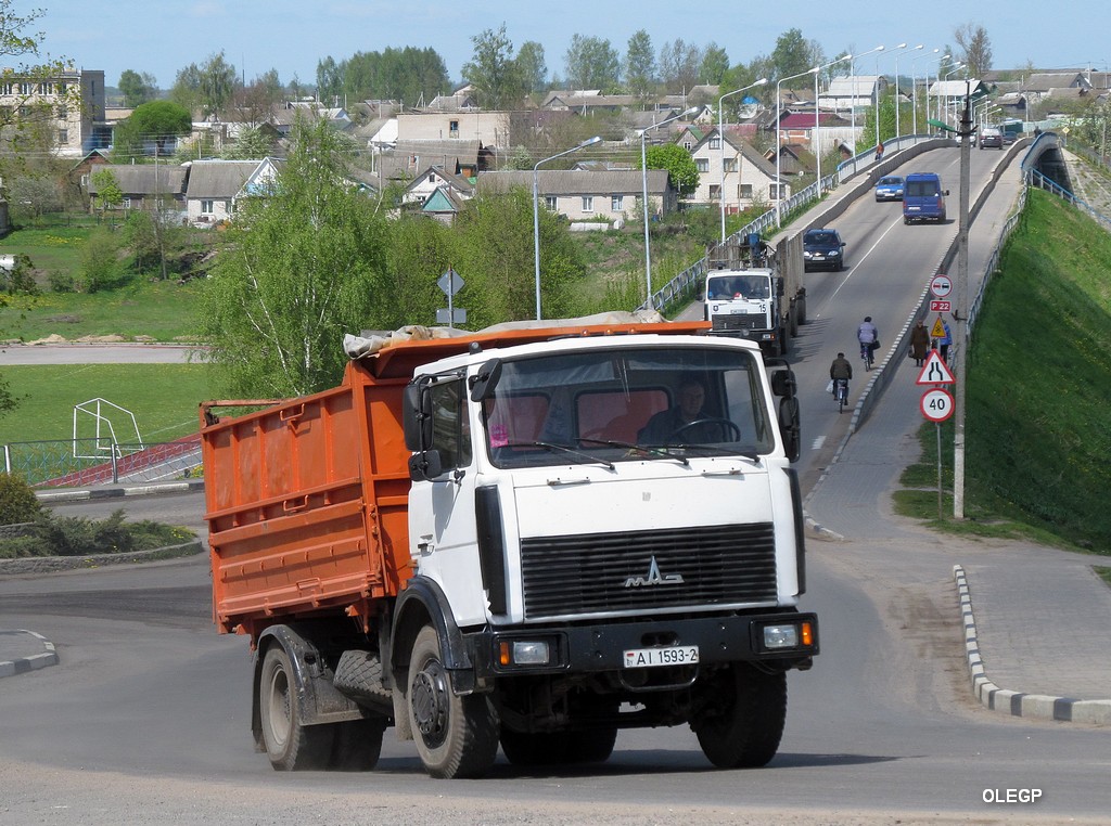 Витебская область, № АІ 1593-2 — МАЗ-5551 (общая модель)