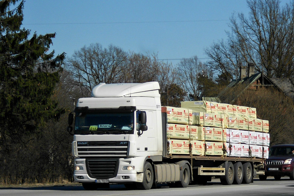 Латвия, № 011 — DAF XF105 FT