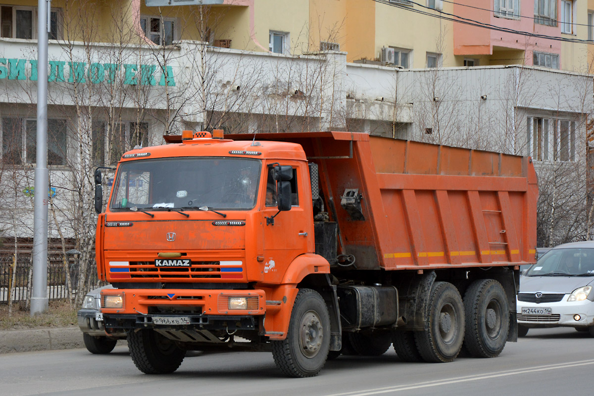 Саха (Якутия), № Р 966 КВ 14 — КамАЗ-6520 [652000]