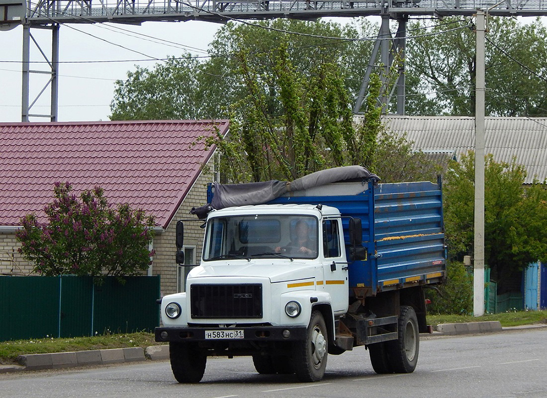 Белгородская область, № Н 583 НС 31 — ГАЗ-3309