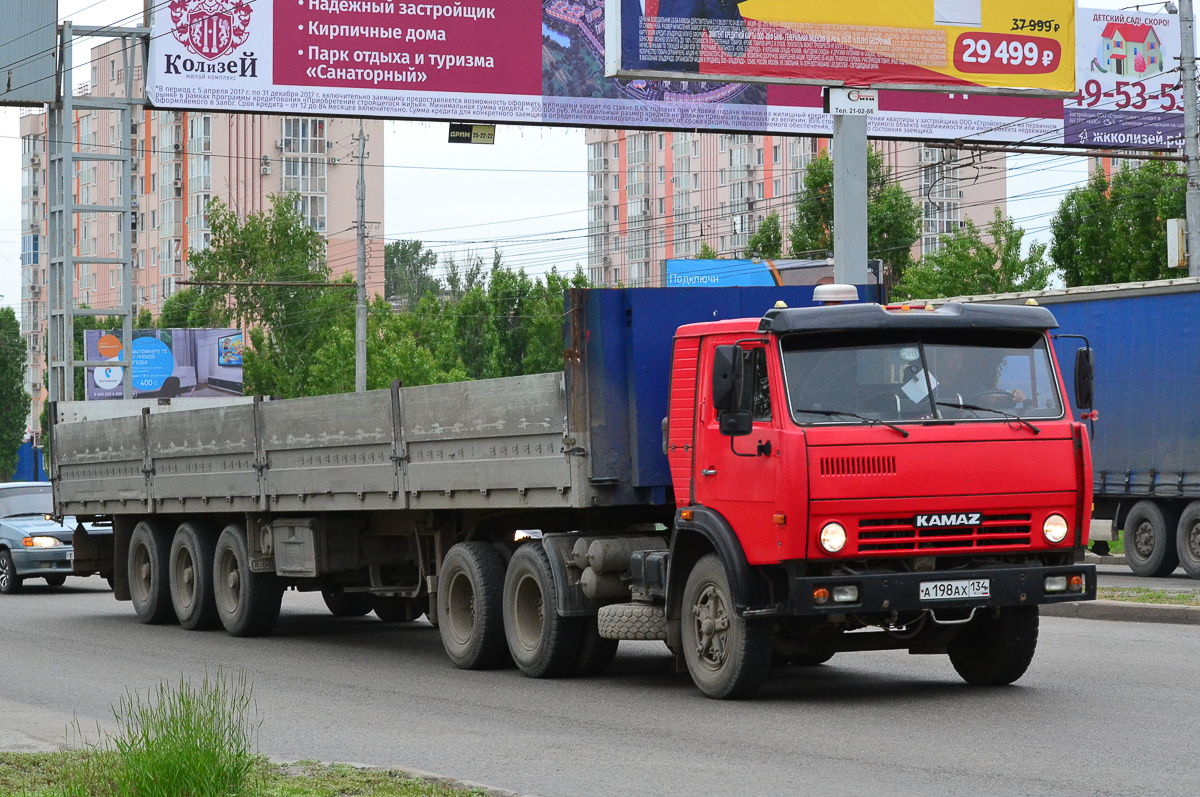 Волгоградская область, № А 198 АХ 134 — КамАЗ-5410