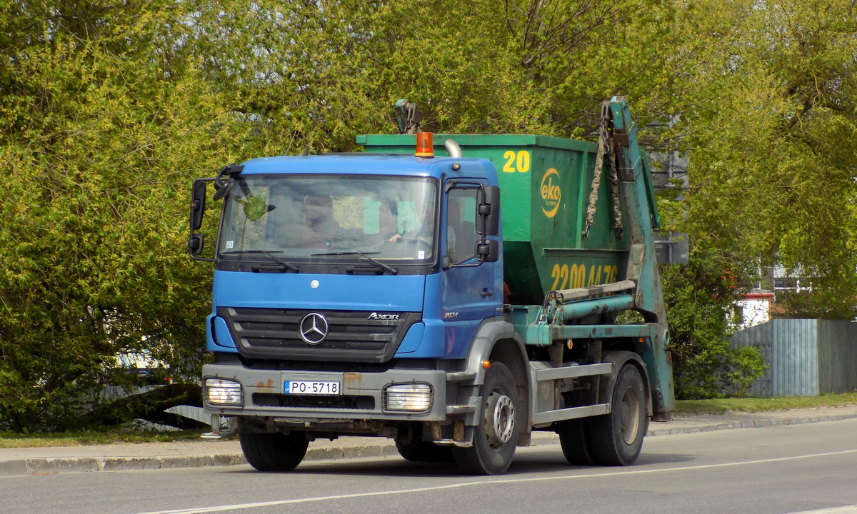 Латвия, № PO-5718 — Mercedes-Benz Axor 1824