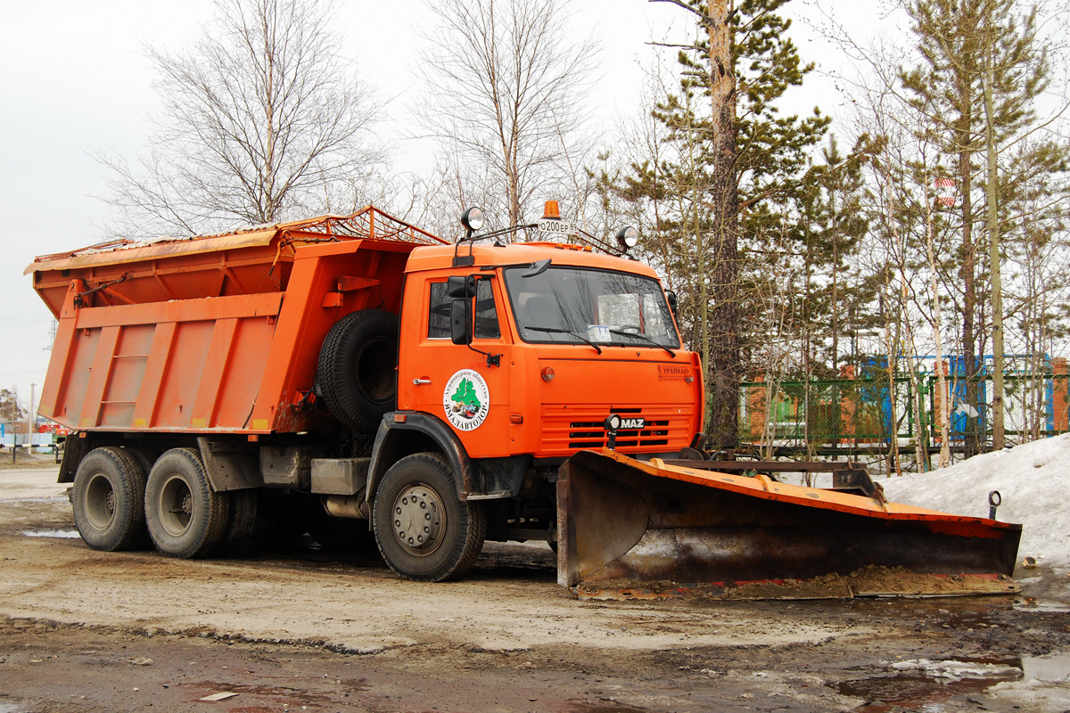 Ямало-Ненецкий автоном.округ, № О 200 ЕР 89 — КамАЗ-65115 (общая модель)