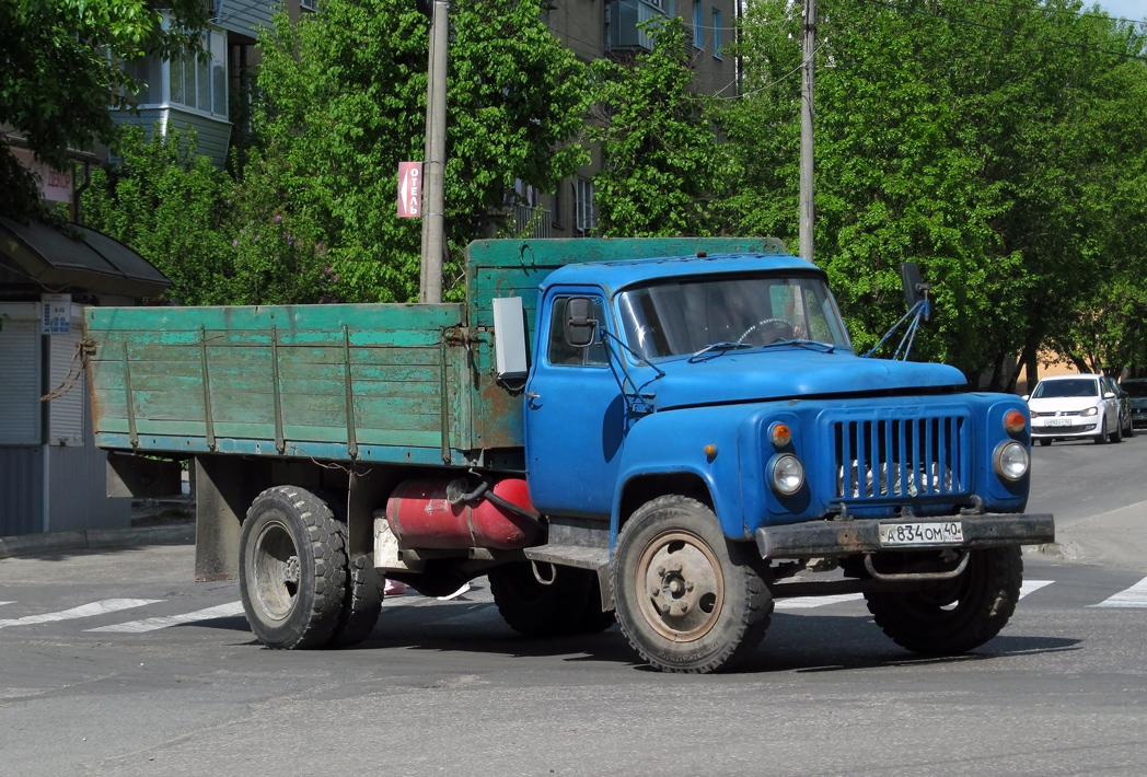 Калужская область, № А 834 ОМ 40 — ГАЗ-53-12