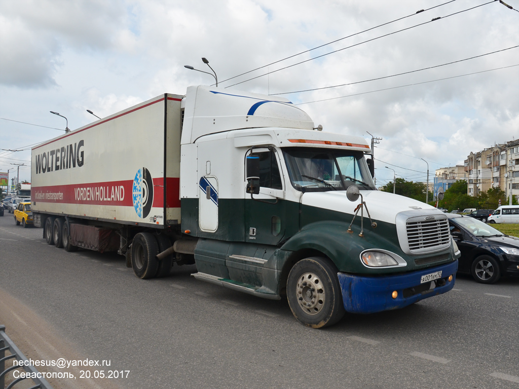 Севастополь, № А 001 КМ 92 — Freightliner Columbia