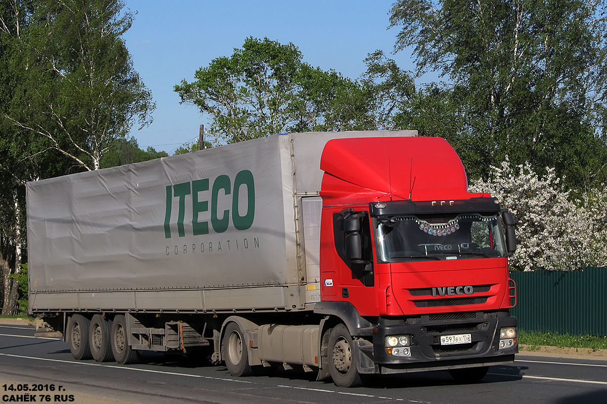 Нижегородская область, № В 593 ВХ 152 — IVECO Stralis ('2007)