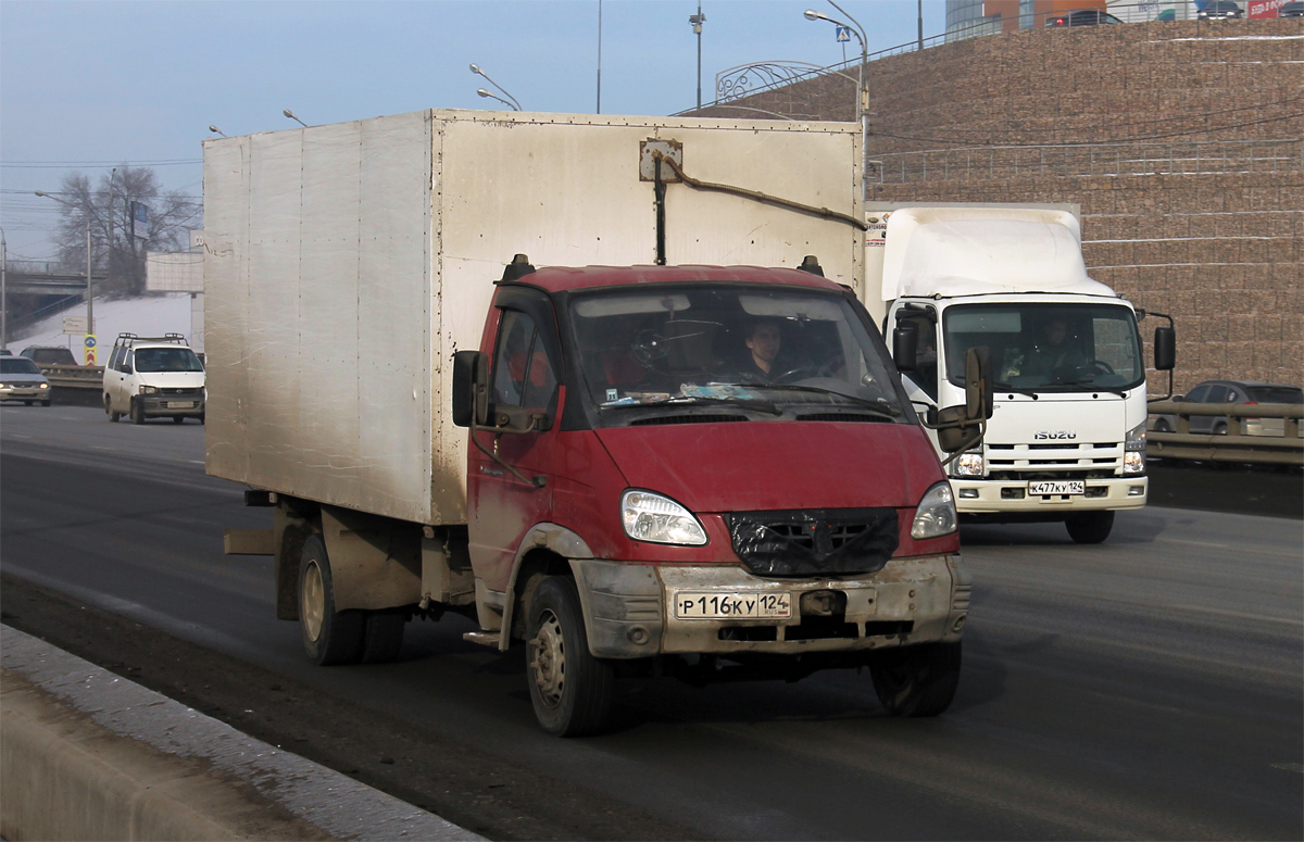 Красноярский край, № Р 116 КУ 124 — ГАЗ-33104 "Валдай"