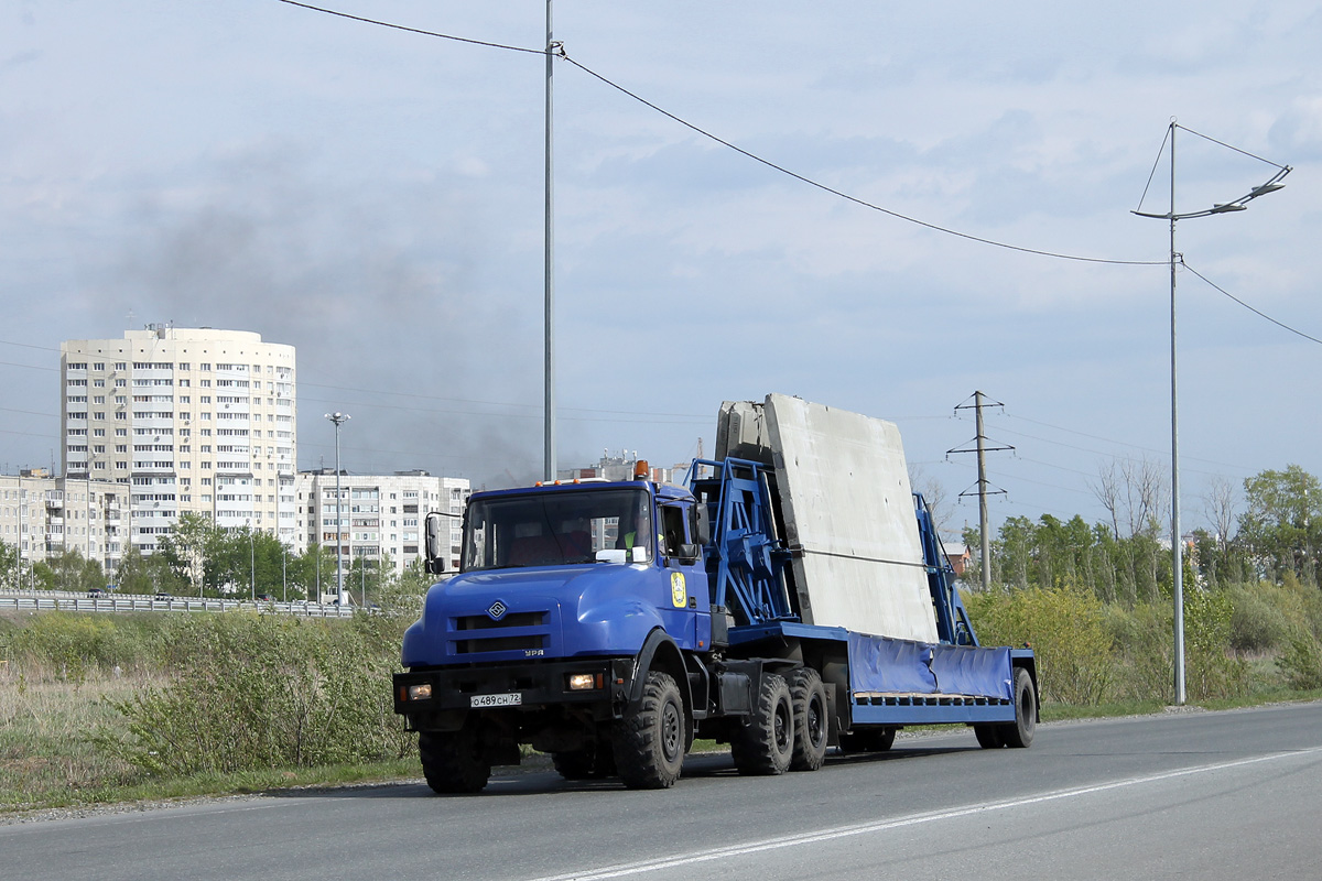 Тюменская область, № О 489 СН 72 — Урал-44202-59