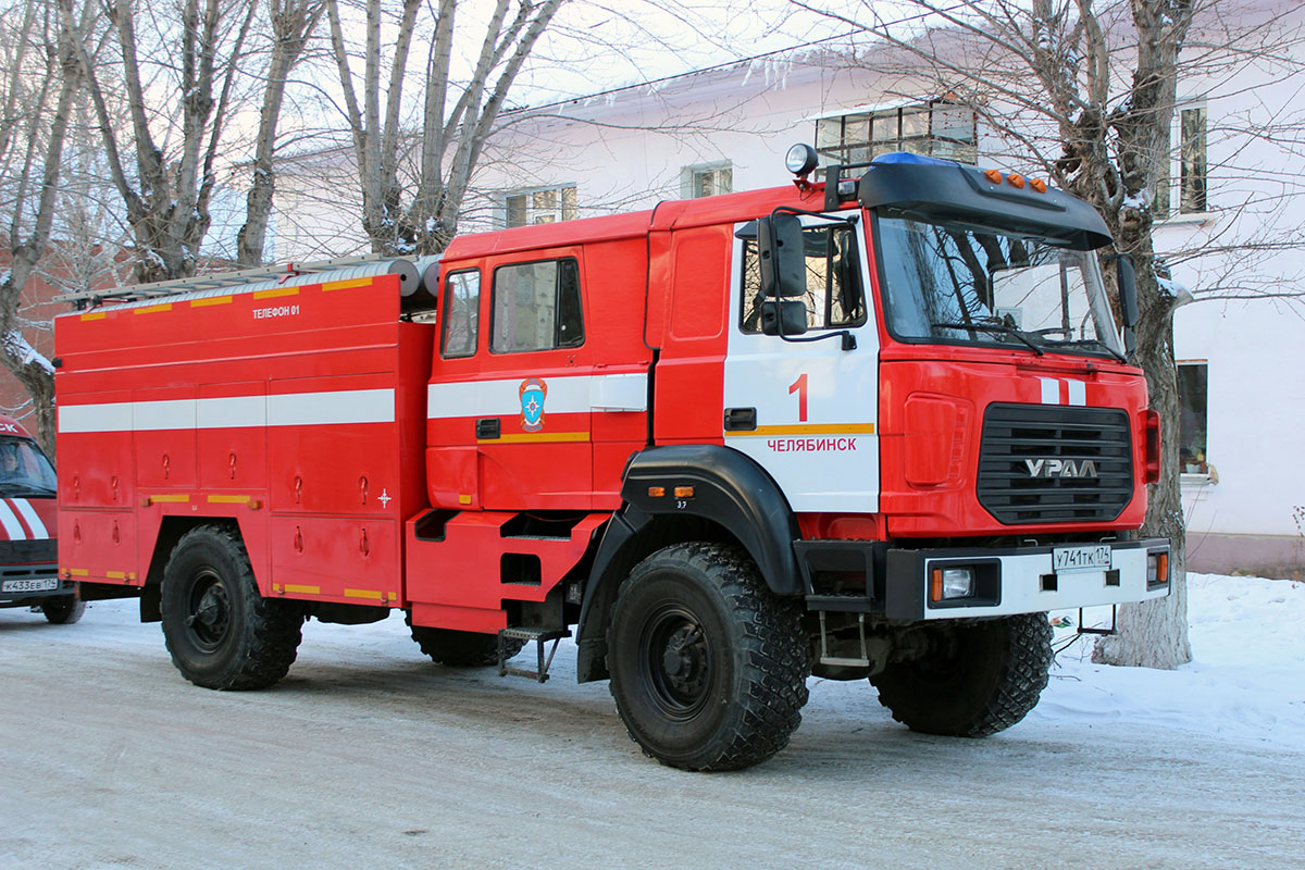 Челябинская область, № У 741 ТК 174 — Урал-43206-79