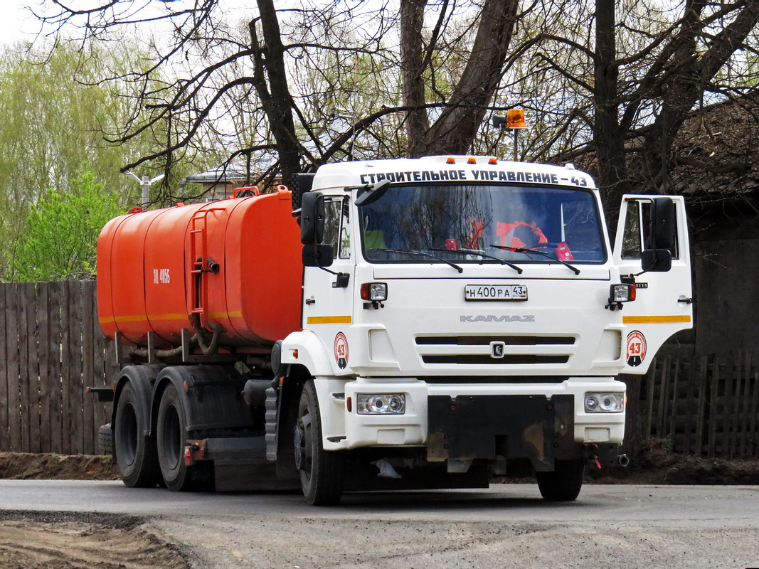 Кировская область, № Н 400 РА 43 — КамАЗ-65115-A4