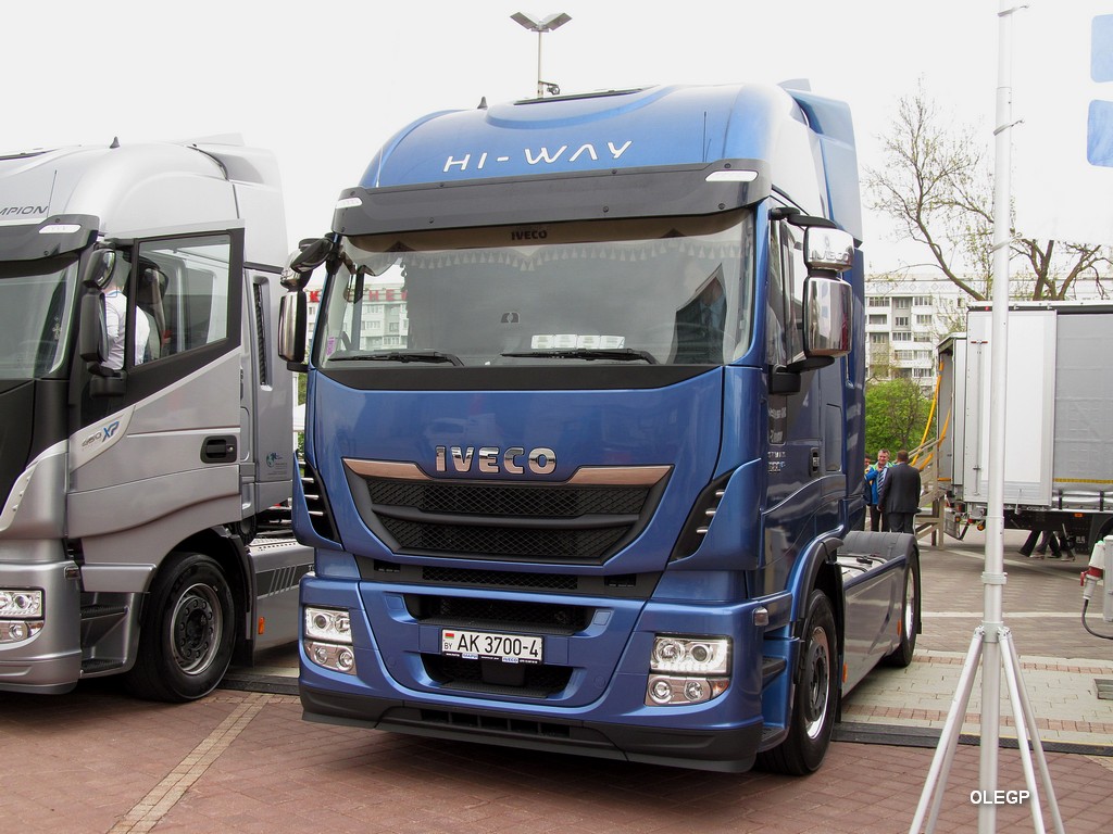 Гродненская область, № АК 3700-4 — IVECO Stralis ('2012); Минск — Выставка "БАМАП-2017"