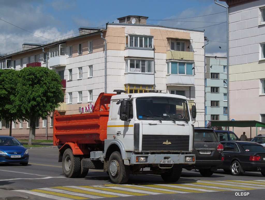 Витебская область, № АВ 1865-2 — МАЗ-5551 (общая модель)