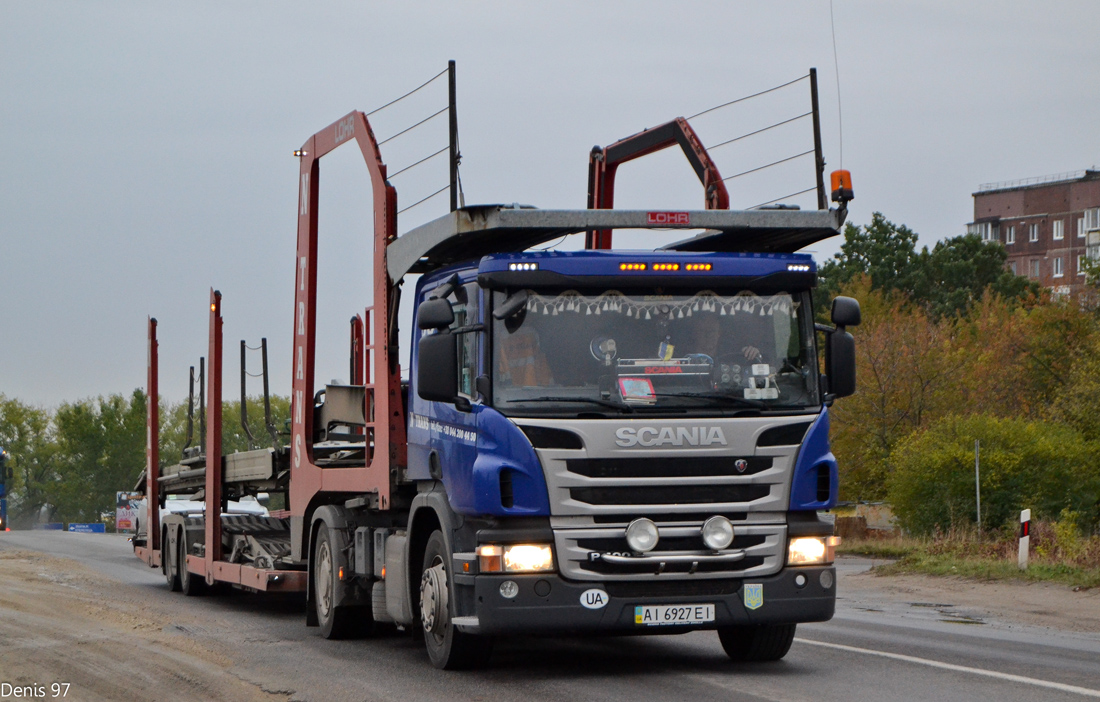 Киевская область, № АІ 6927 ЕІ — Scania ('2011) P420