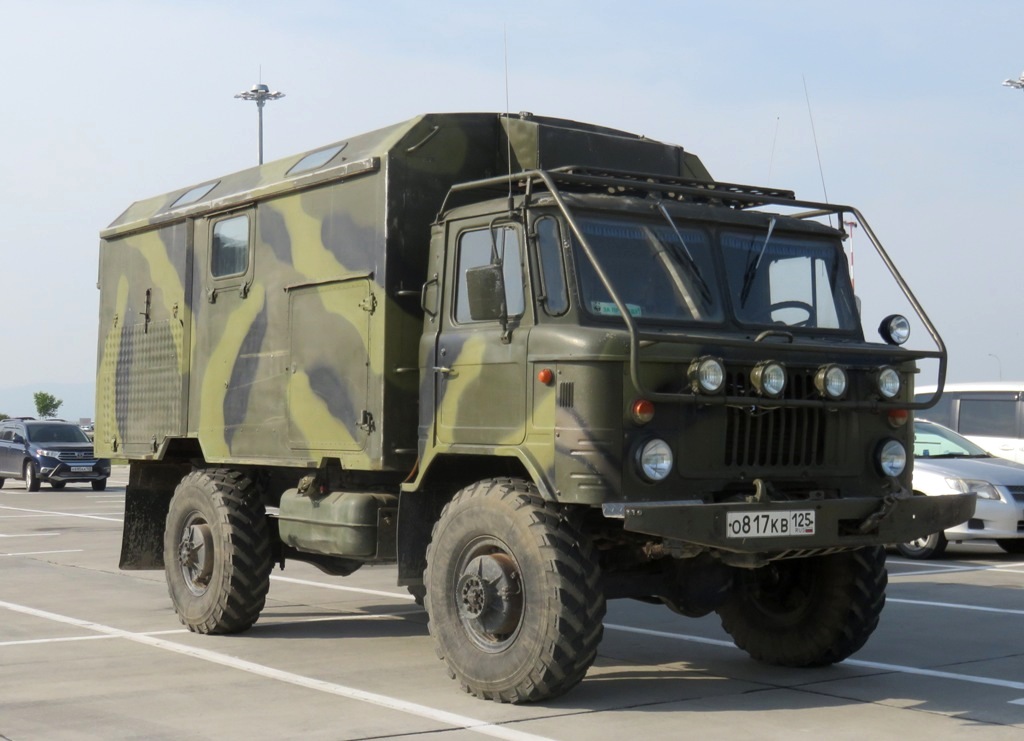 Приморский край, № О 817 КВ 125 — ГАЗ-66-11