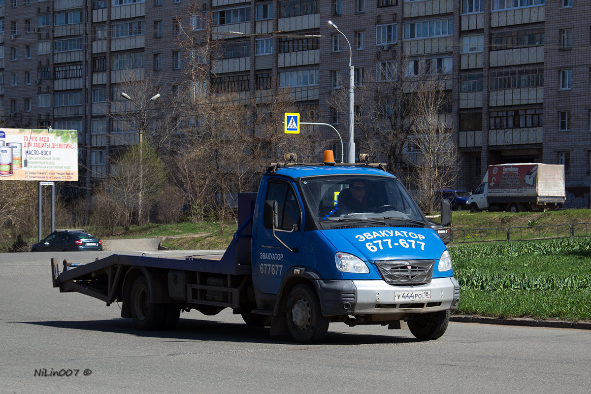 Удмуртия, № У 444 РО 18 — ГАЗ-33106 "Валдай"