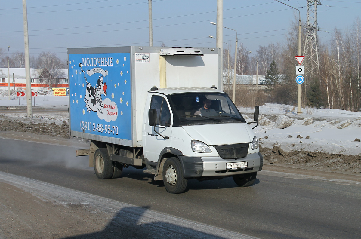 Красноярский край, № К 939 КТ 124 — ГАЗ-33106 "Валдай"