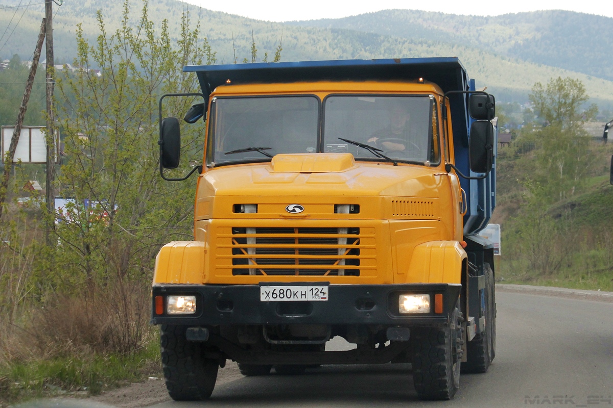 Красноярский край, № Х 680 КН 124 — КрАЗ-65055