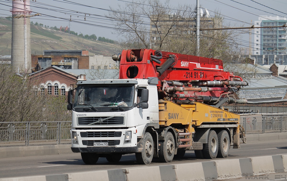 Красноярский край, № Е 185 МК 124 — Volvo ('2002) FM12.400