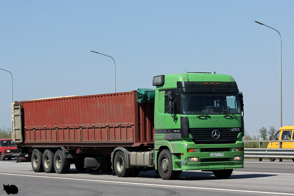 Краснодарский край, № А 667 УС 93 — Mercedes-Benz Actros ('1997) 1840