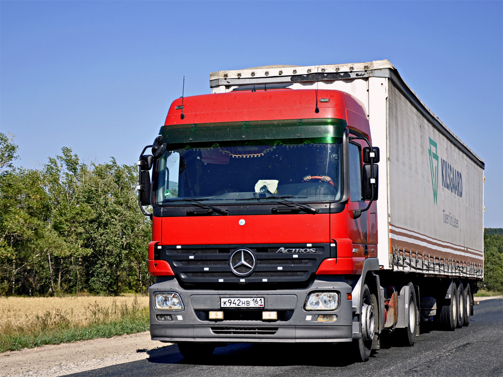 Ростовская область, № К 942 НВ 161 — Mercedes-Benz Actros ('2003) 1844