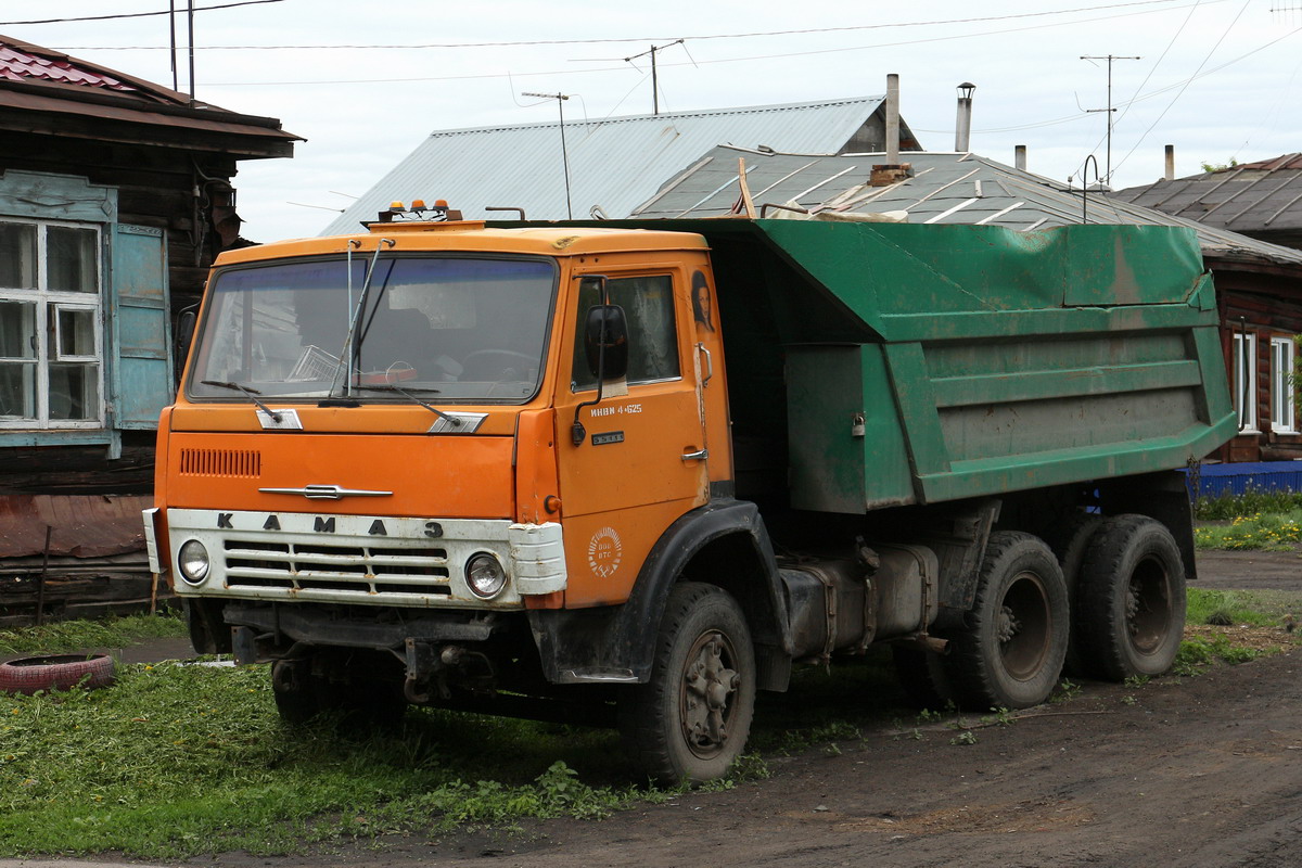 Омская область, № К 821 СА 55 — КамАЗ-55111 [551110]