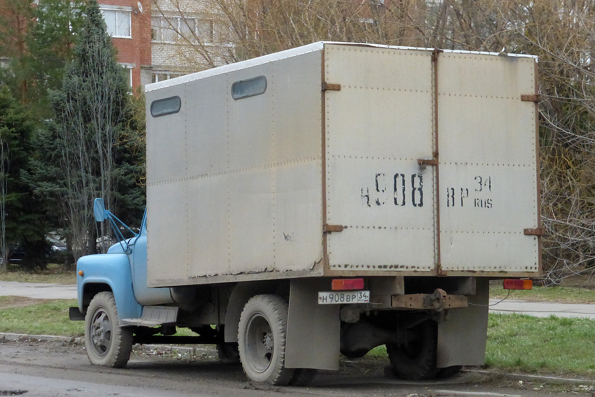 Волгоградская область, № Н 908 ВР 34 — ГАЗ-52-01