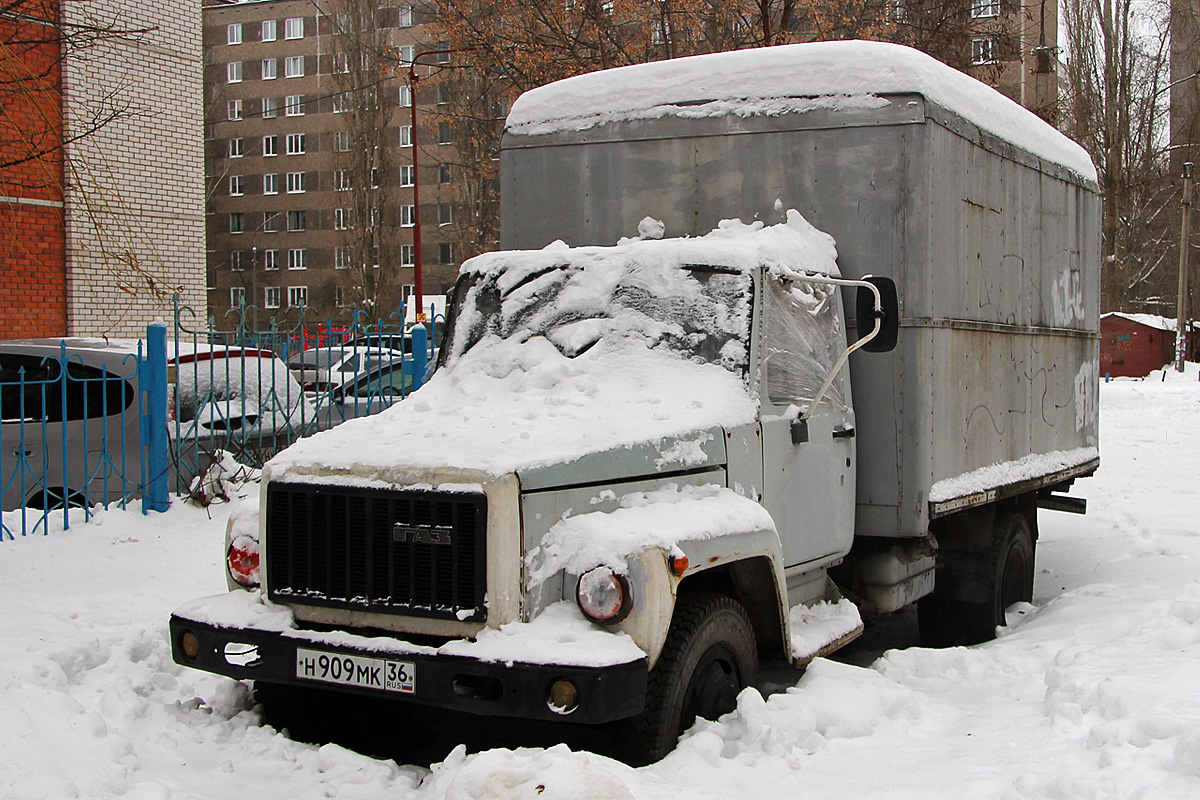 Воронежская область, № Н 909 МК 36 — ГАЗ-3307