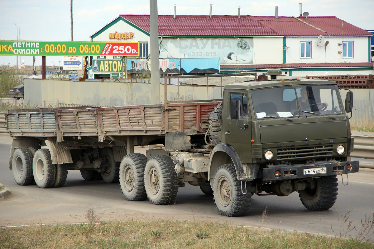 Саха (Якутия), № Н 614 ЕХ 14 — КамАЗ-4310