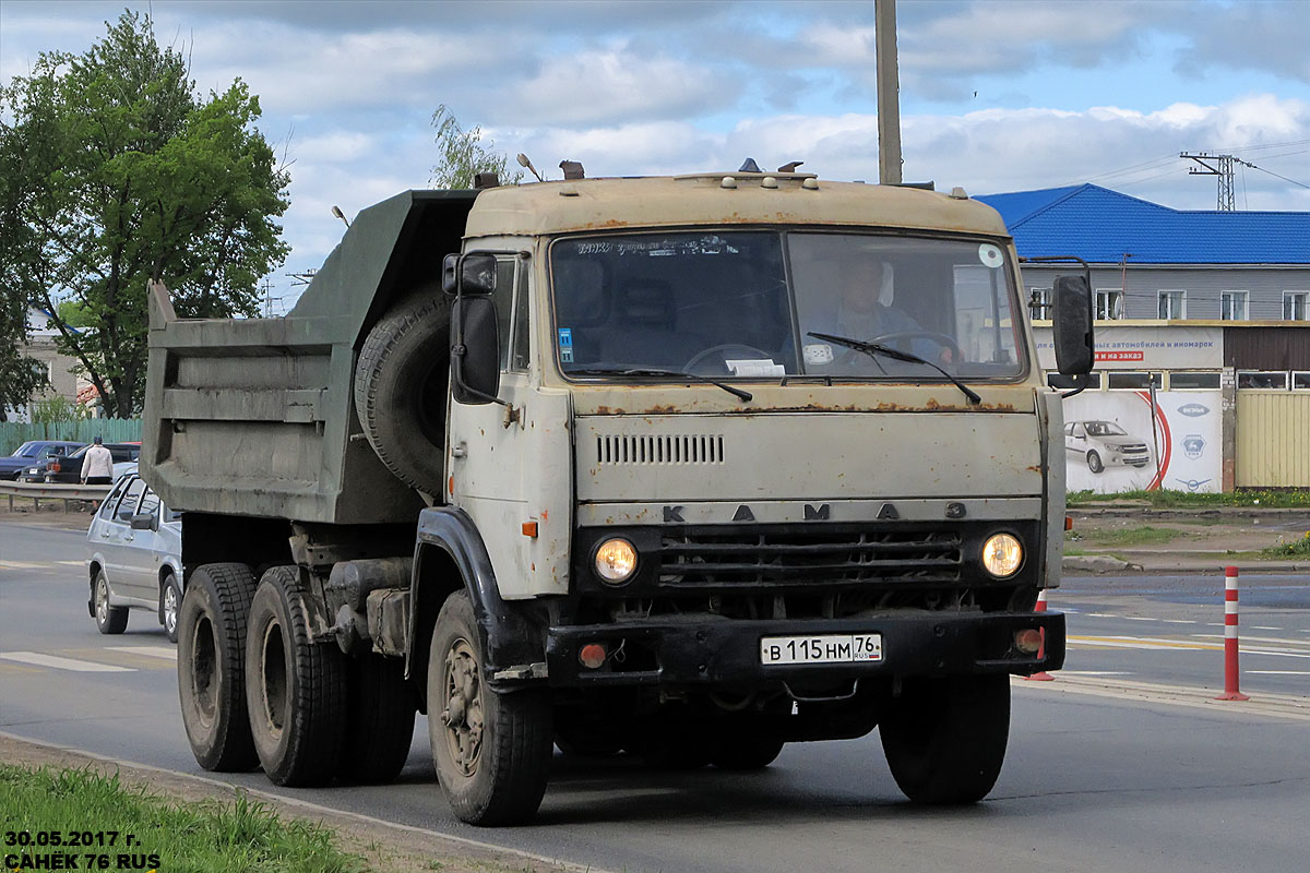 Ярославская область, № В 115 НМ 76 — КамАЗ-55111 [551110]