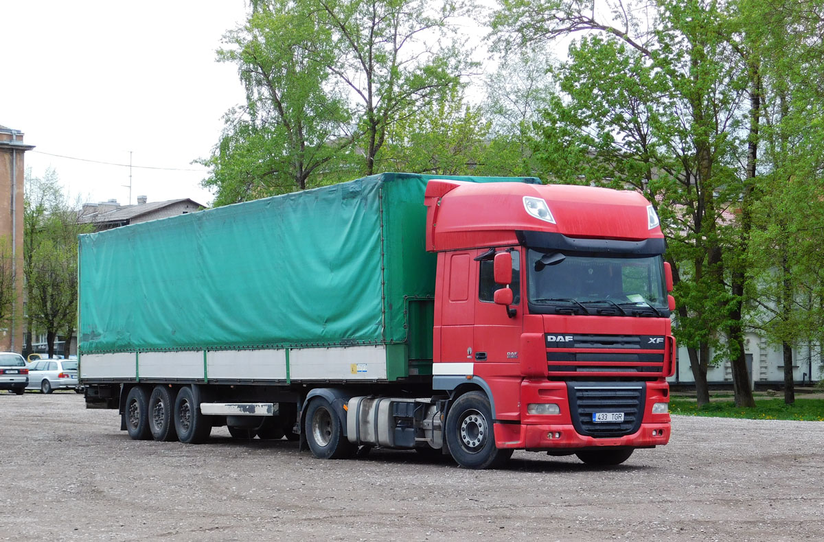 Эстония, № 433 TGR — DAF XF105 FT