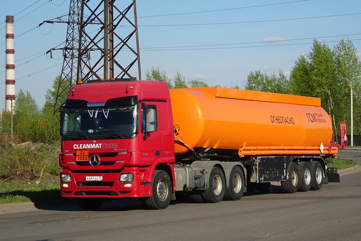 Ярославская область, № А 644 ЕН 76 — Mercedes-Benz Actros ('2009)