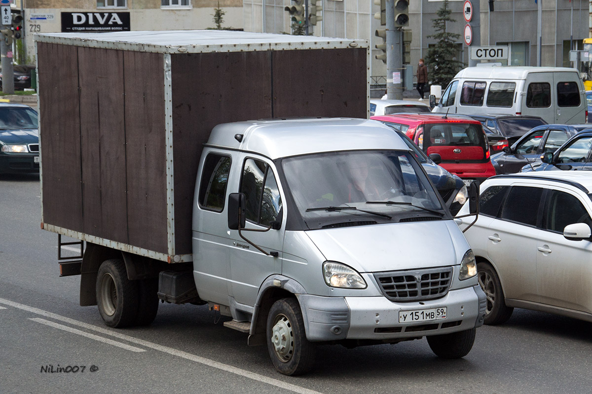 Удмуртия, № У 151 МВ 59 — ГАЗ-331043 "Валдай"