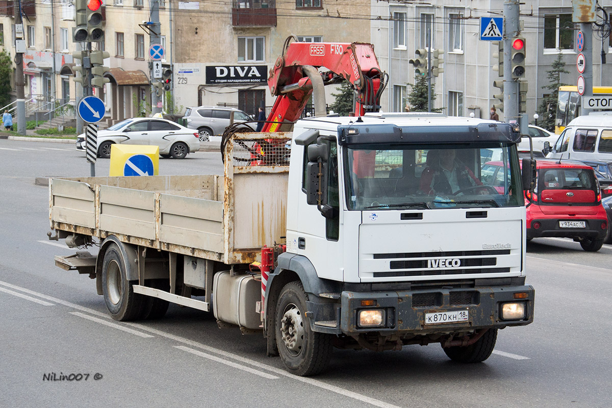 Удмуртия, № К 870 КН 18 — IVECO EuroTech