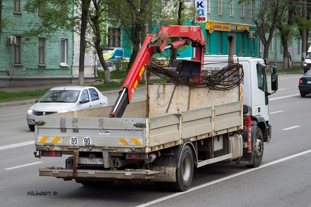 Удмуртия, № К 870 КН 18 — IVECO EuroTech