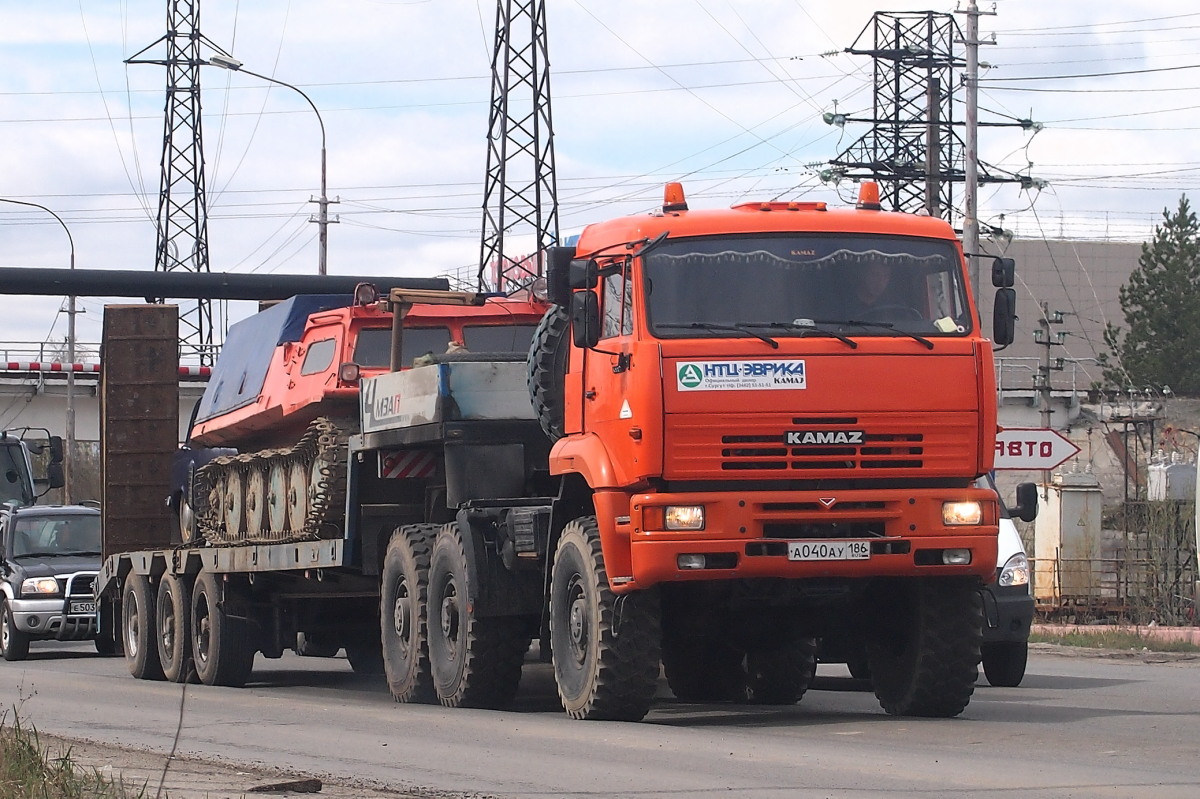 Ханты-Мансийский автоном.округ, № А 040 АУ 186 — КамАЗ-65221 [652210]