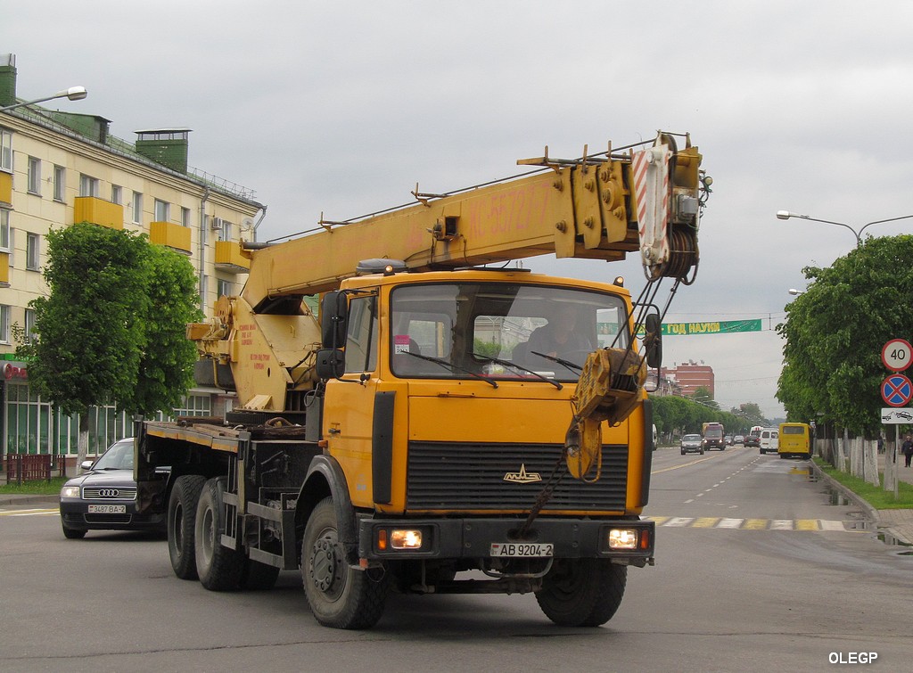 Витебская область, № АВ 9204-2 — МАЗ-6303 (общая модель)