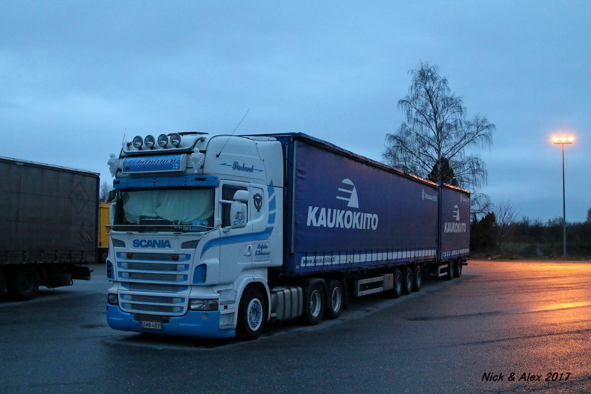 Финляндия, № SNB-427 — Scania ('2009, общая модель)