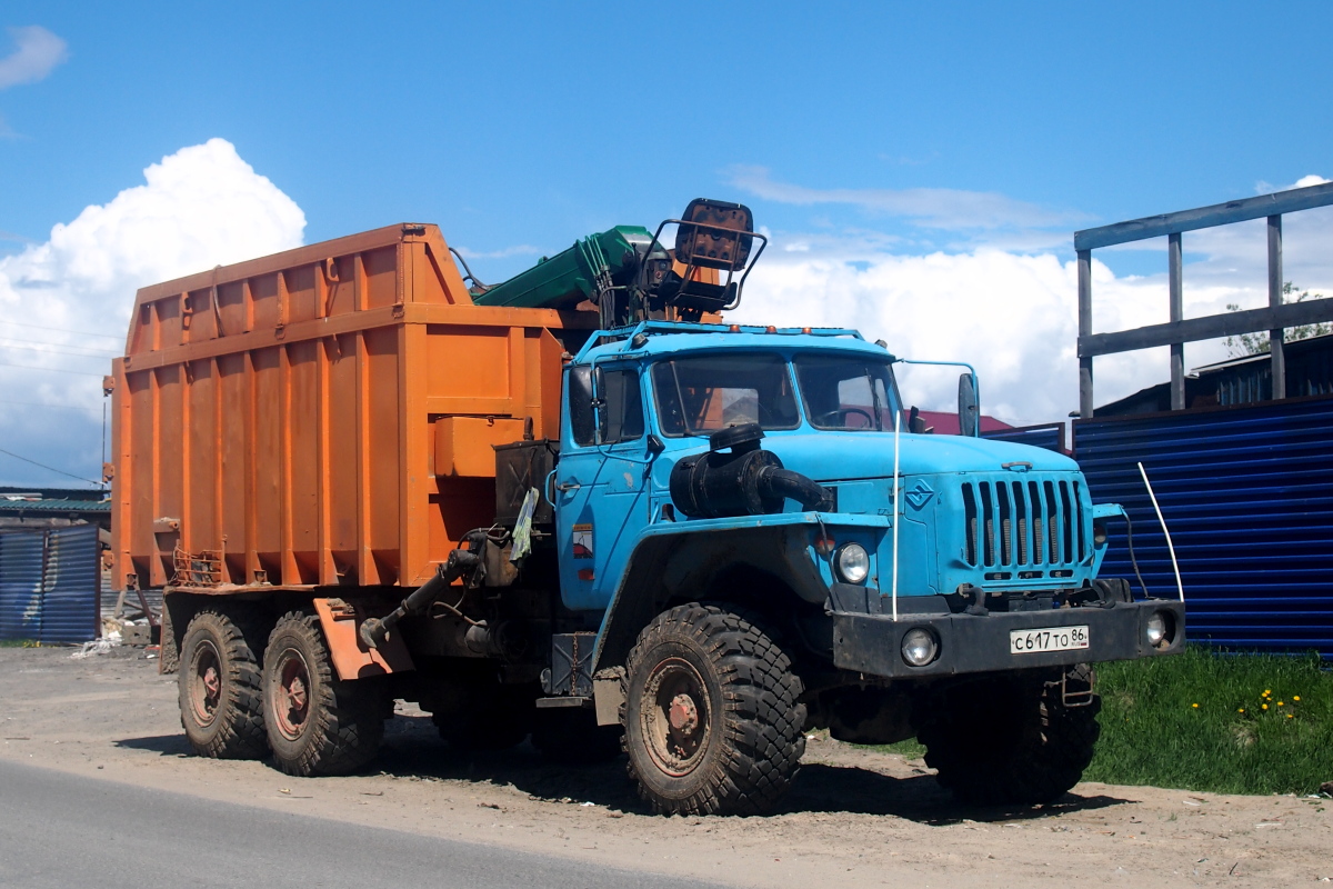 Ханты-Мансийский автоном.округ, № С 617 ТО 86 — Урал-4320-40