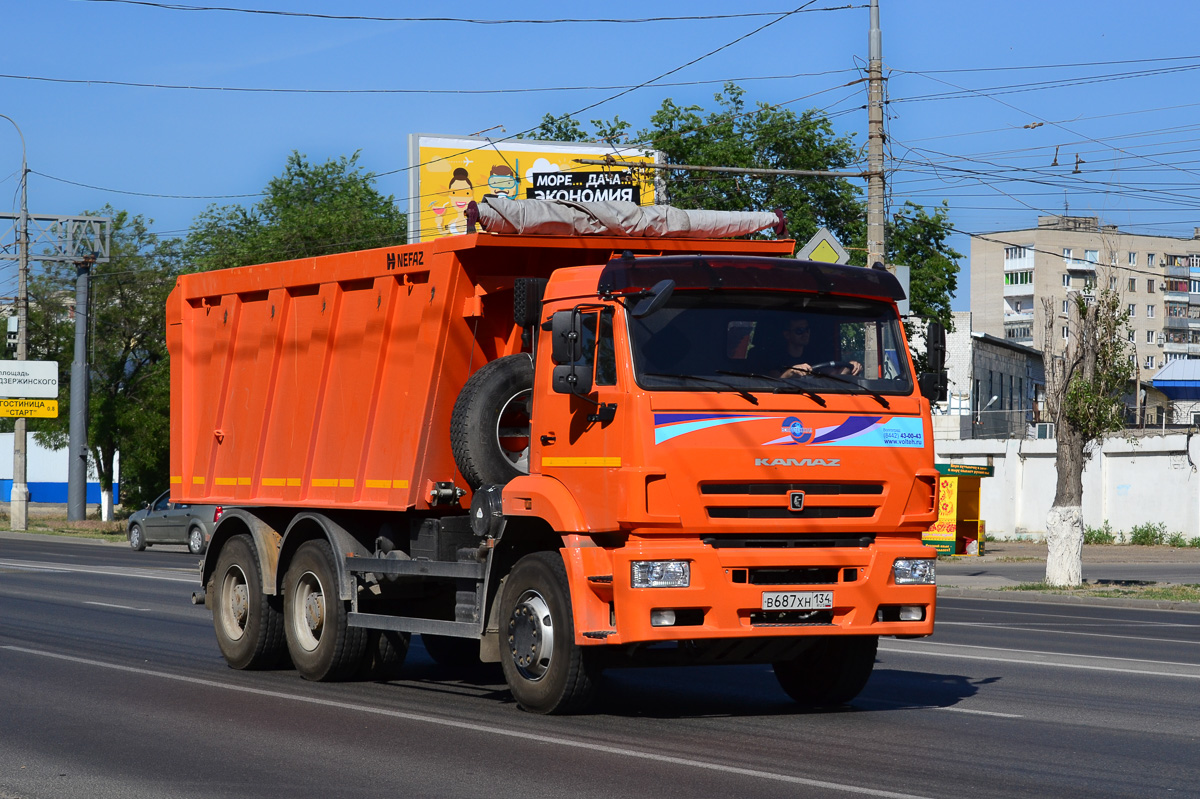 Волгоградская область, № В 687 ХН 134 — КамАЗ-6520-43