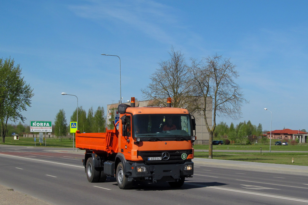 Литва, № AEE 047 — Mercedes-Benz Actros ('2003) 1832