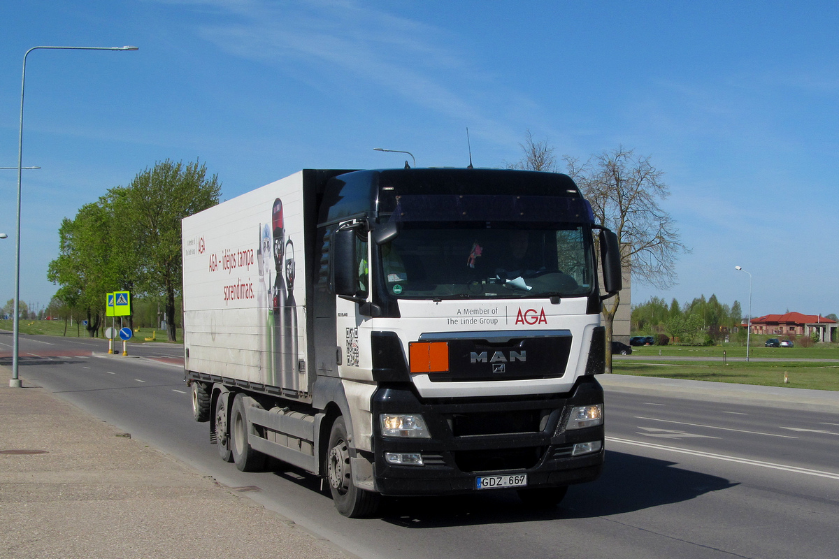 Литва, № GDZ 667 — MAN TGX ('2007) 26.440