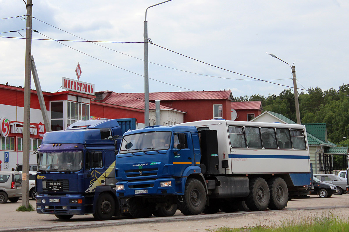 Московская область, № М 861 НВ 750 — КамАЗ-43114-30