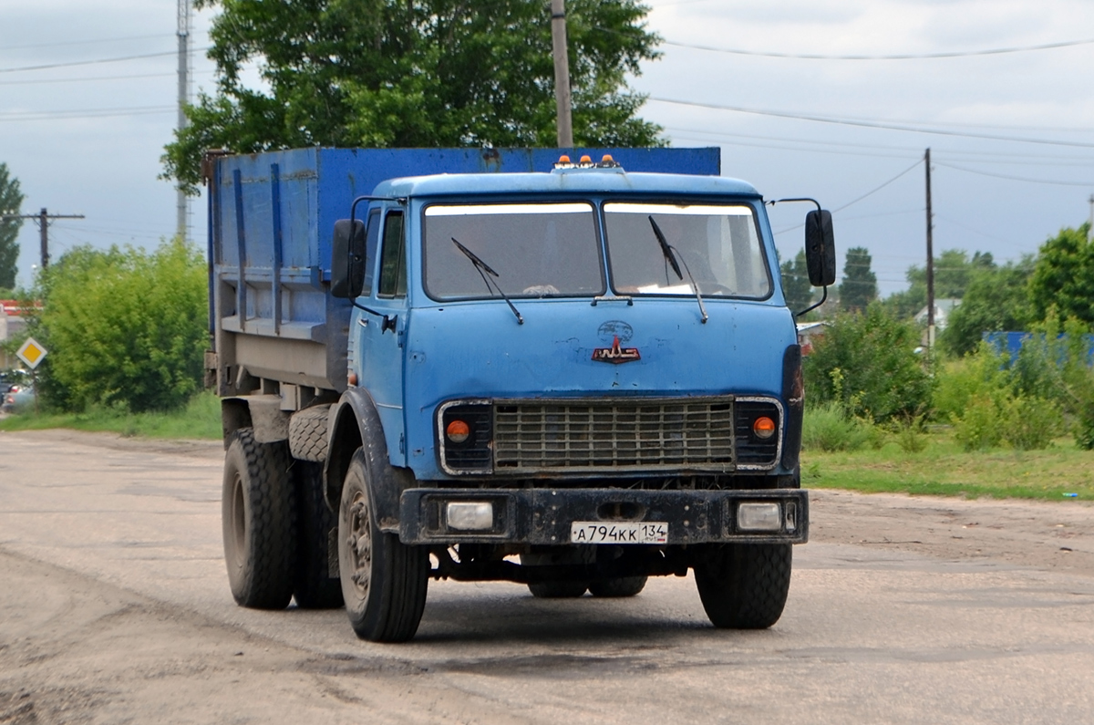 Волгоградская область, № А 794 КК 134 — МАЗ-5549